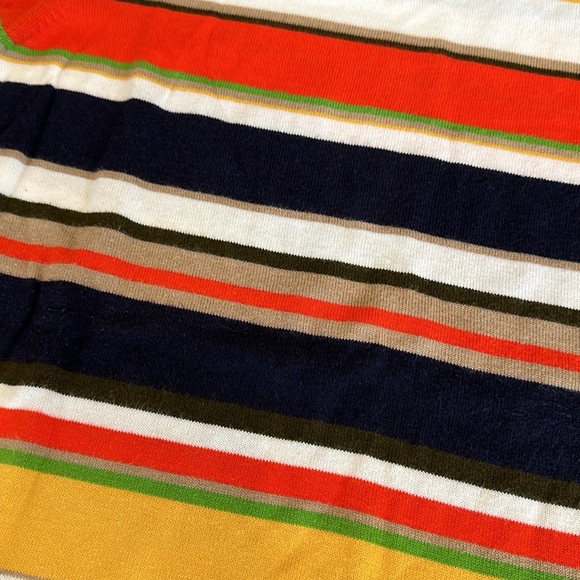 Talbots Striped Lightweight Sweater Size Mp - Picture 2 of 5